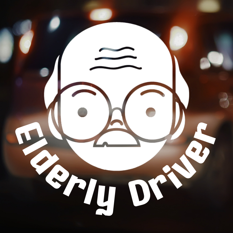 สติกเกอร์คนแก่ขับรถ Eldery Driver เตือนให้รถคันหลังระวัง ผู้สูงอายุ - Image 12