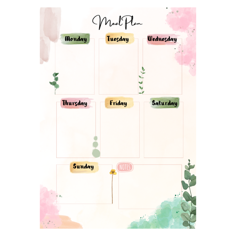 Planner ติดผนัง ติดตู้เย็น ขนาด A4 เคลือบแข็ง เขียนลบได้ - Image 13